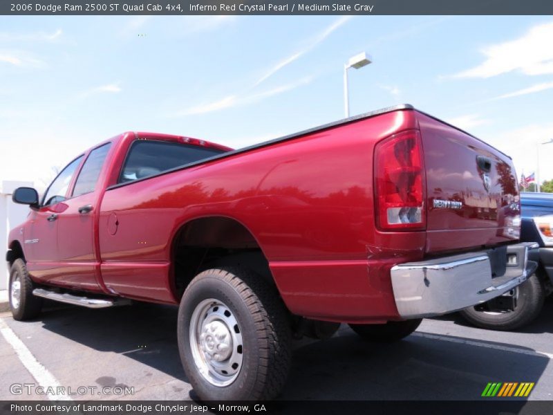 Inferno Red Crystal Pearl / Medium Slate Gray 2006 Dodge Ram 2500 ST Quad Cab 4x4
