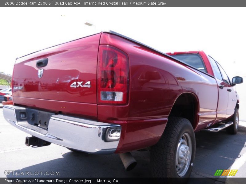 Inferno Red Crystal Pearl / Medium Slate Gray 2006 Dodge Ram 2500 ST Quad Cab 4x4