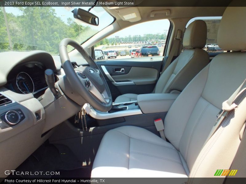 Front Seat of 2013 Edge SEL EcoBoost