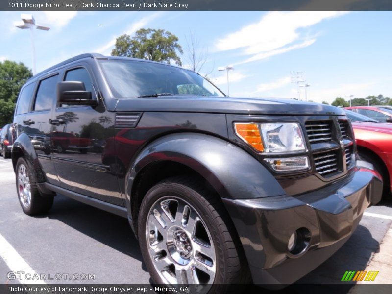 Dark Charcoal Pearl / Dark Slate Gray 2011 Dodge Nitro Heat