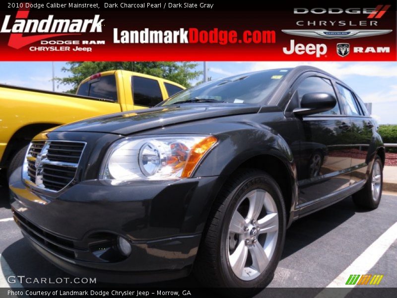 Dark Charcoal Pearl / Dark Slate Gray 2010 Dodge Caliber Mainstreet