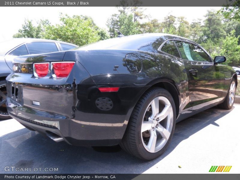 Black / Black 2011 Chevrolet Camaro LS Coupe