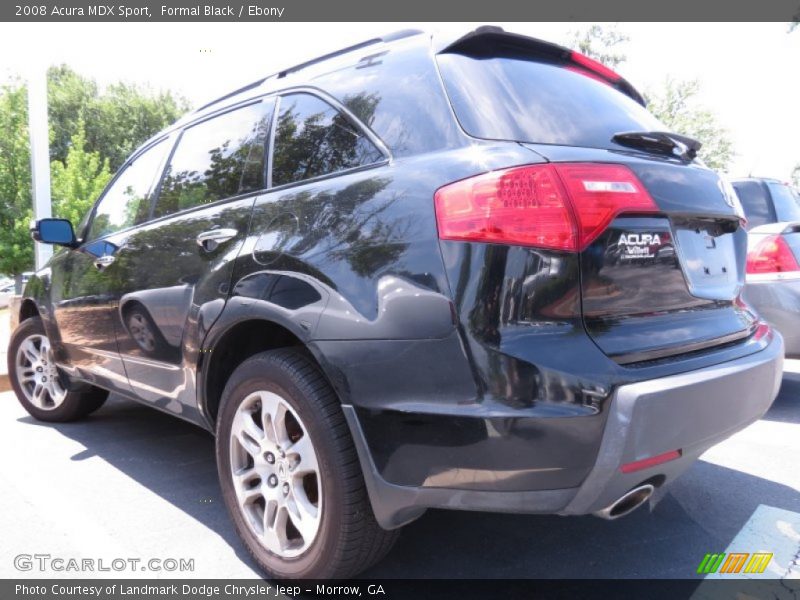 Formal Black / Ebony 2008 Acura MDX Sport