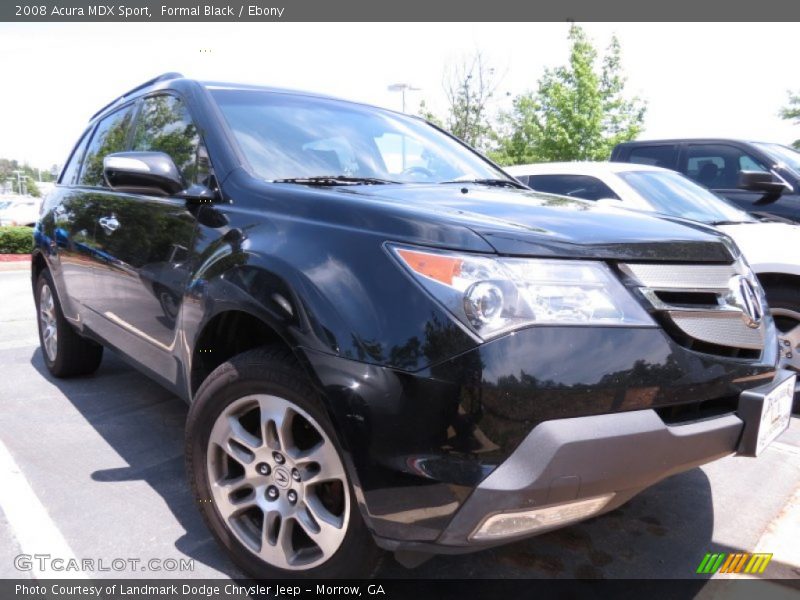 Front 3/4 View of 2008 MDX Sport