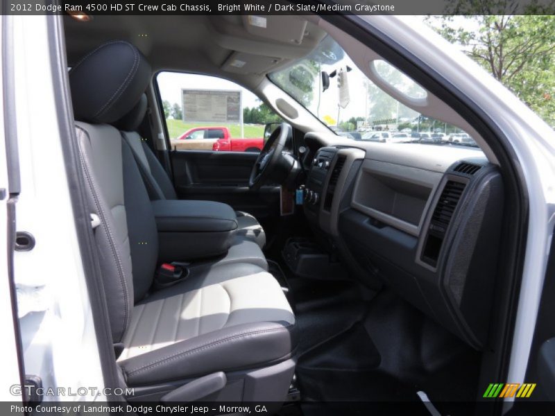 Bright White / Dark Slate/Medium Graystone 2012 Dodge Ram 4500 HD ST Crew Cab Chassis