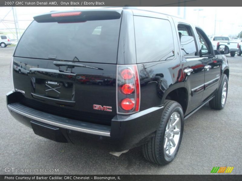 Onyx Black / Ebony Black 2007 GMC Yukon Denali AWD