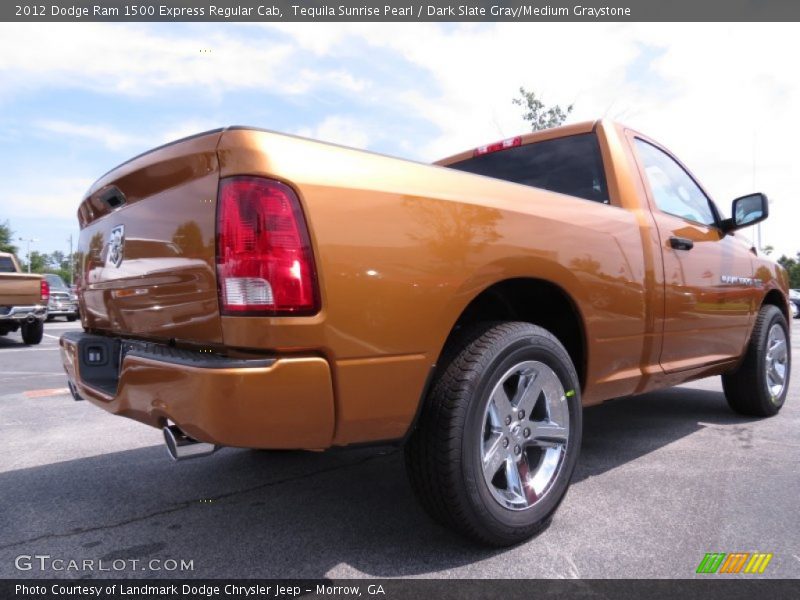  2012 Ram 1500 Express Regular Cab Tequila Sunrise Pearl