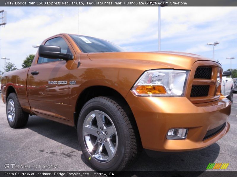 Front 3/4 View of 2012 Ram 1500 Express Regular Cab