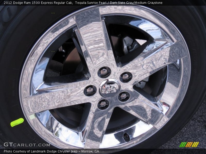 Tequila Sunrise Pearl / Dark Slate Gray/Medium Graystone 2012 Dodge Ram 1500 Express Regular Cab