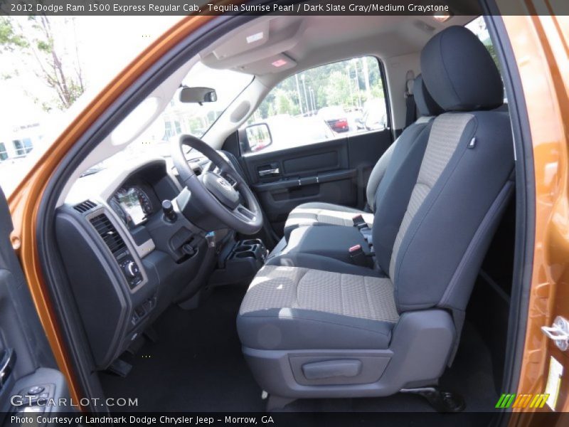  2012 Ram 1500 Express Regular Cab Dark Slate Gray/Medium Graystone Interior