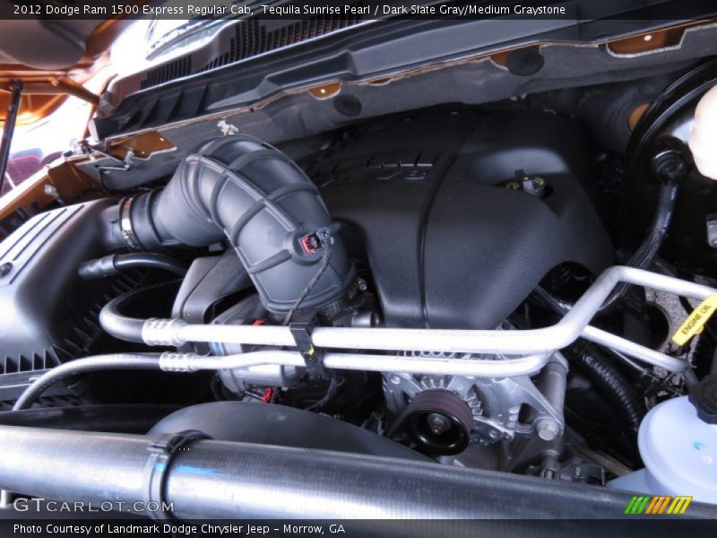 Tequila Sunrise Pearl / Dark Slate Gray/Medium Graystone 2012 Dodge Ram 1500 Express Regular Cab
