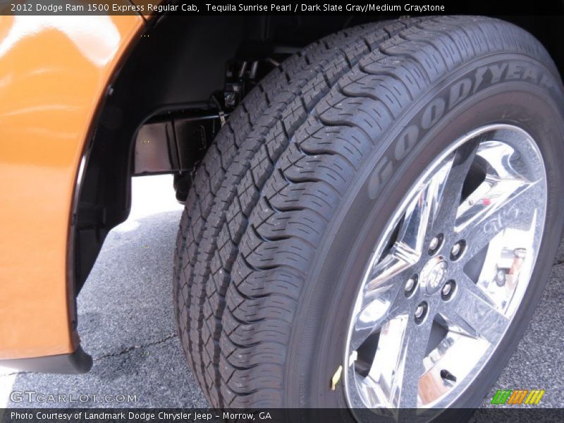 Tequila Sunrise Pearl / Dark Slate Gray/Medium Graystone 2012 Dodge Ram 1500 Express Regular Cab