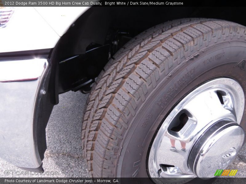 Bright White / Dark Slate/Medium Graystone 2012 Dodge Ram 3500 HD Big Horn Crew Cab Dually