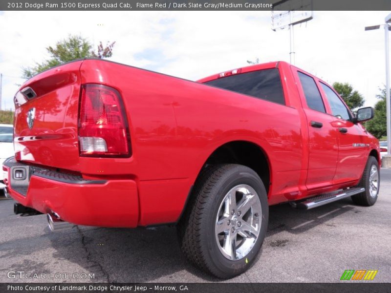  2012 Ram 1500 Express Quad Cab Flame Red