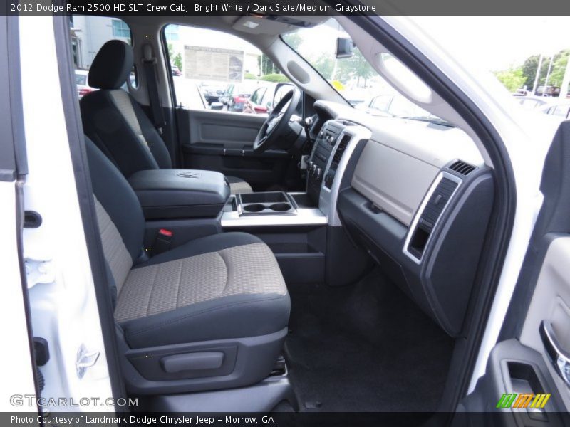 Bright White / Dark Slate/Medium Graystone 2012 Dodge Ram 2500 HD SLT Crew Cab