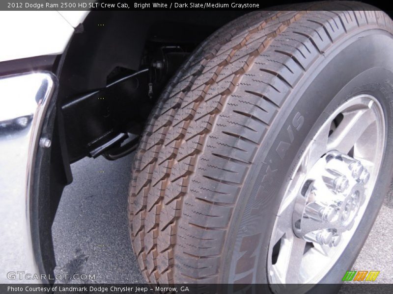 Bright White / Dark Slate/Medium Graystone 2012 Dodge Ram 2500 HD SLT Crew Cab