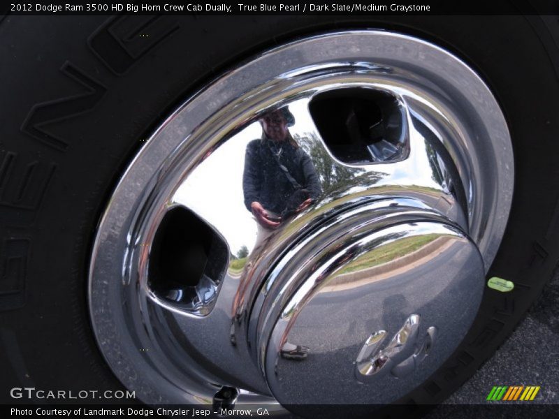 True Blue Pearl / Dark Slate/Medium Graystone 2012 Dodge Ram 3500 HD Big Horn Crew Cab Dually