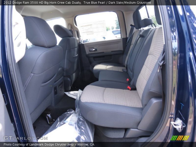 True Blue Pearl / Dark Slate/Medium Graystone 2012 Dodge Ram 3500 HD Big Horn Crew Cab Dually