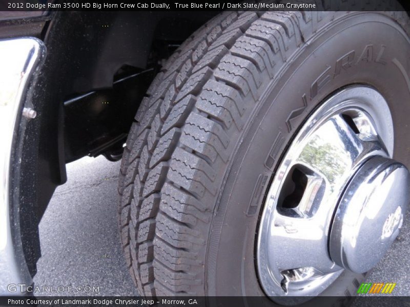 True Blue Pearl / Dark Slate/Medium Graystone 2012 Dodge Ram 3500 HD Big Horn Crew Cab Dually