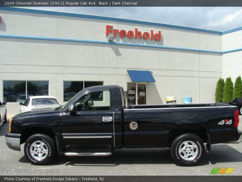 Black / Dark Charcoal 2004 Chevrolet Silverado 1500 LS Regular Cab 4x4