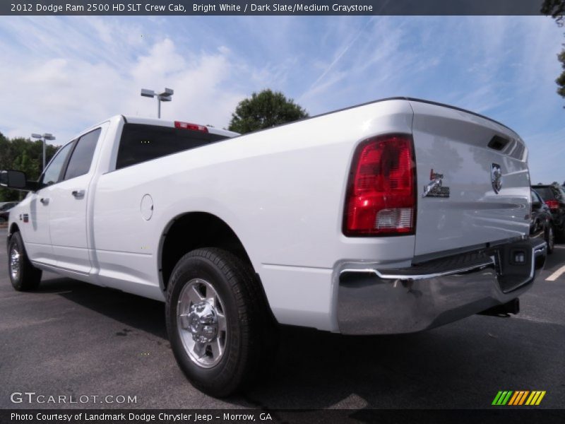 Bright White / Dark Slate/Medium Graystone 2012 Dodge Ram 2500 HD SLT Crew Cab