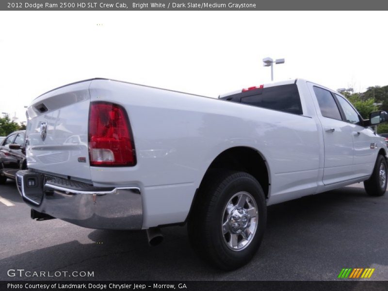 Bright White / Dark Slate/Medium Graystone 2012 Dodge Ram 2500 HD SLT Crew Cab