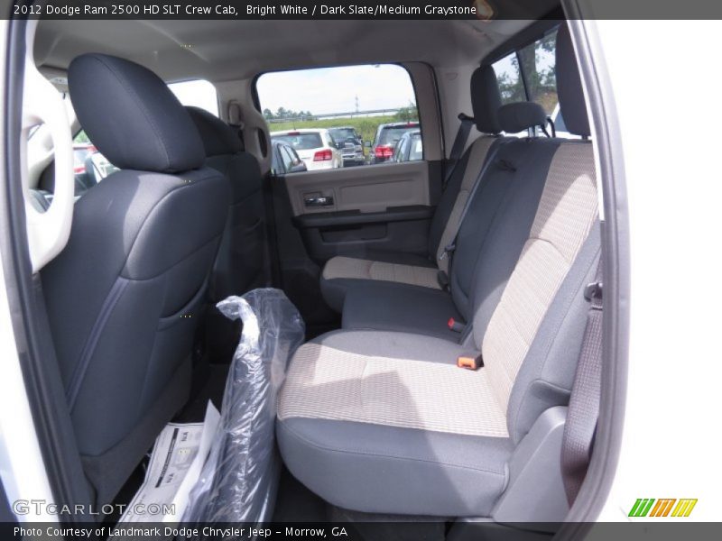Bright White / Dark Slate/Medium Graystone 2012 Dodge Ram 2500 HD SLT Crew Cab