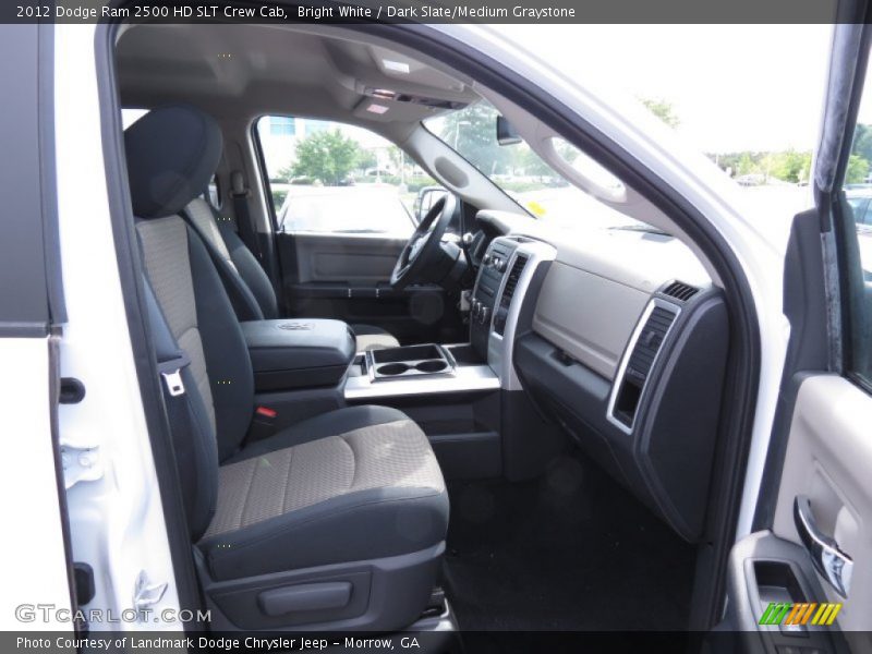 Bright White / Dark Slate/Medium Graystone 2012 Dodge Ram 2500 HD SLT Crew Cab