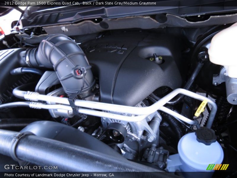 Black / Dark Slate Gray/Medium Graystone 2012 Dodge Ram 1500 Express Quad Cab