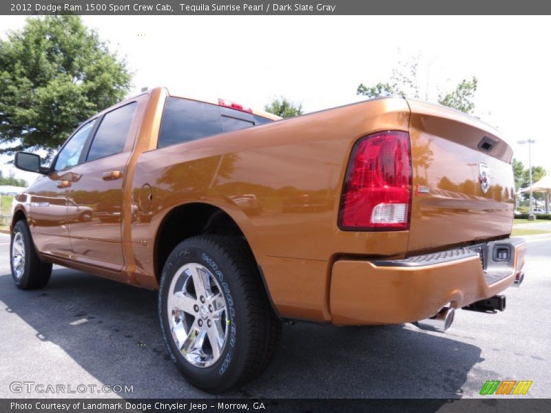 Tequila Sunrise Pearl / Dark Slate Gray 2012 Dodge Ram 1500 Sport Crew Cab