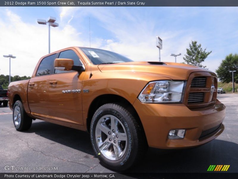 Front 3/4 View of 2012 Ram 1500 Sport Crew Cab