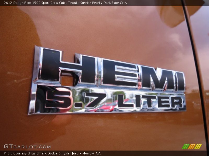 Tequila Sunrise Pearl / Dark Slate Gray 2012 Dodge Ram 1500 Sport Crew Cab