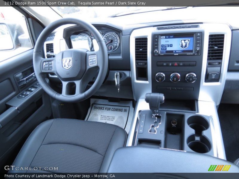Tequila Sunrise Pearl / Dark Slate Gray 2012 Dodge Ram 1500 Sport Crew Cab
