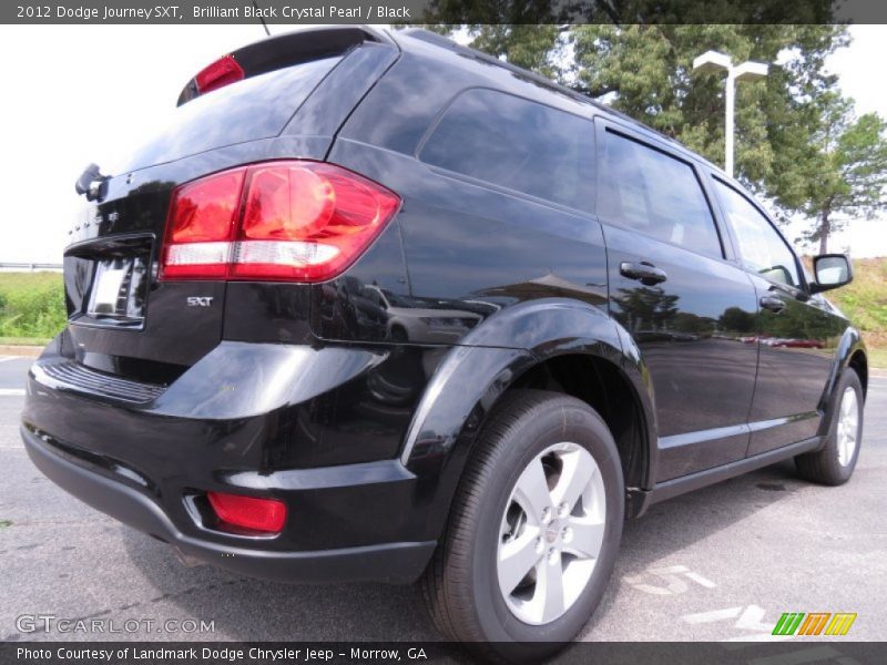  2012 Journey SXT Brilliant Black Crystal Pearl