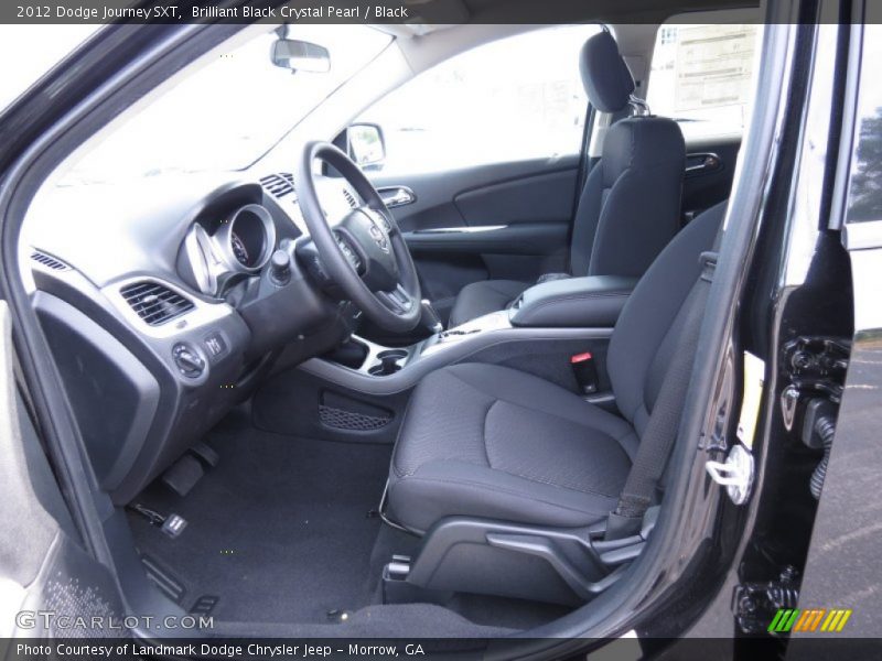 Front Seat of 2012 Journey SXT
