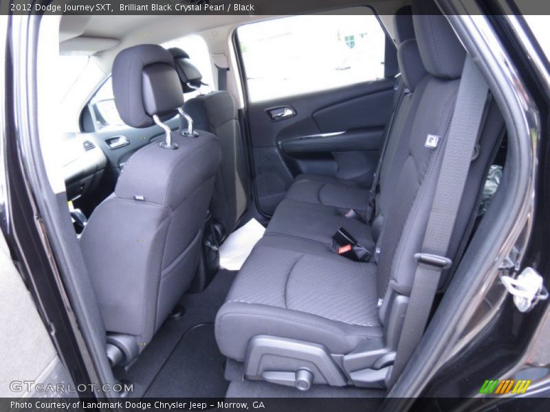 Rear Seat of 2012 Journey SXT