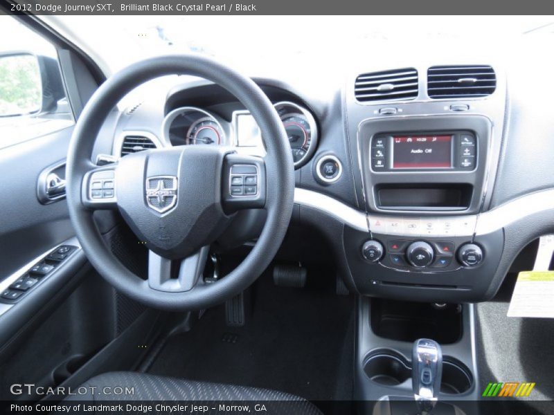 Dashboard of 2012 Journey SXT