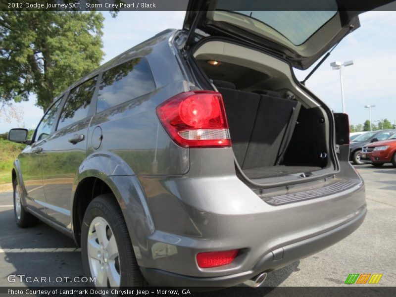Storm Grey Pearl / Black 2012 Dodge Journey SXT