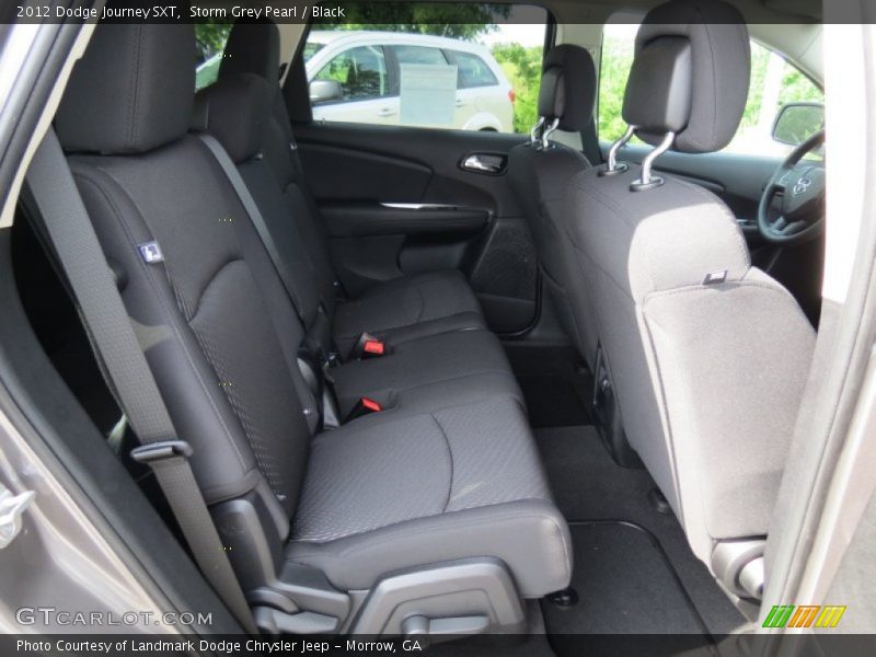 Storm Grey Pearl / Black 2012 Dodge Journey SXT