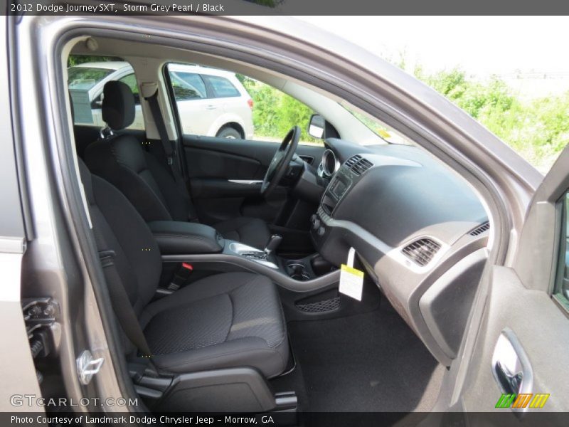 Storm Grey Pearl / Black 2012 Dodge Journey SXT