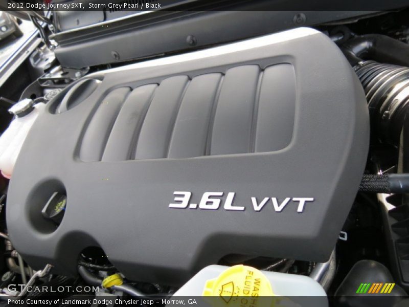 Storm Grey Pearl / Black 2012 Dodge Journey SXT