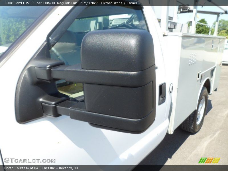 Oxford White / Camel 2008 Ford F350 Super Duty XL Regular Cab Utility Truck