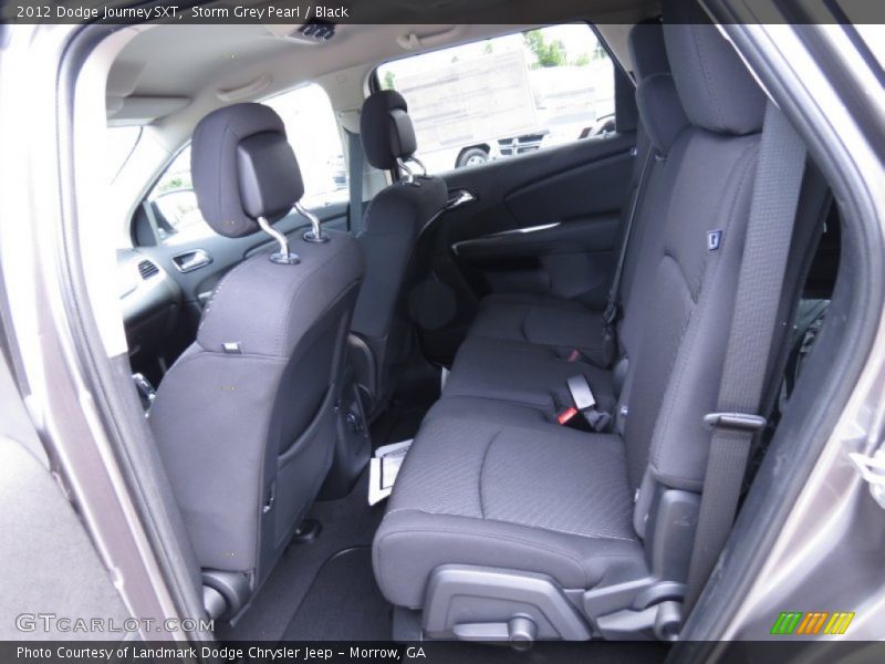 Storm Grey Pearl / Black 2012 Dodge Journey SXT