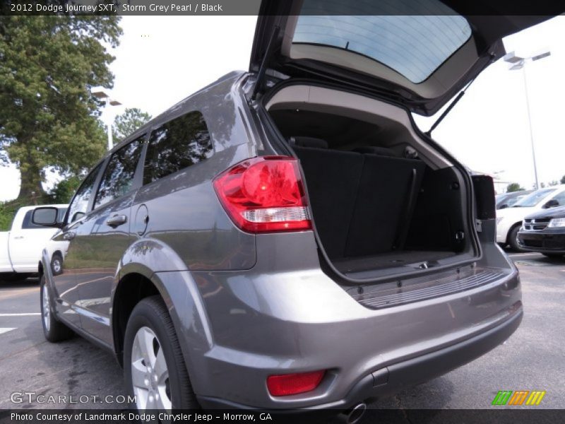 Storm Grey Pearl / Black 2012 Dodge Journey SXT