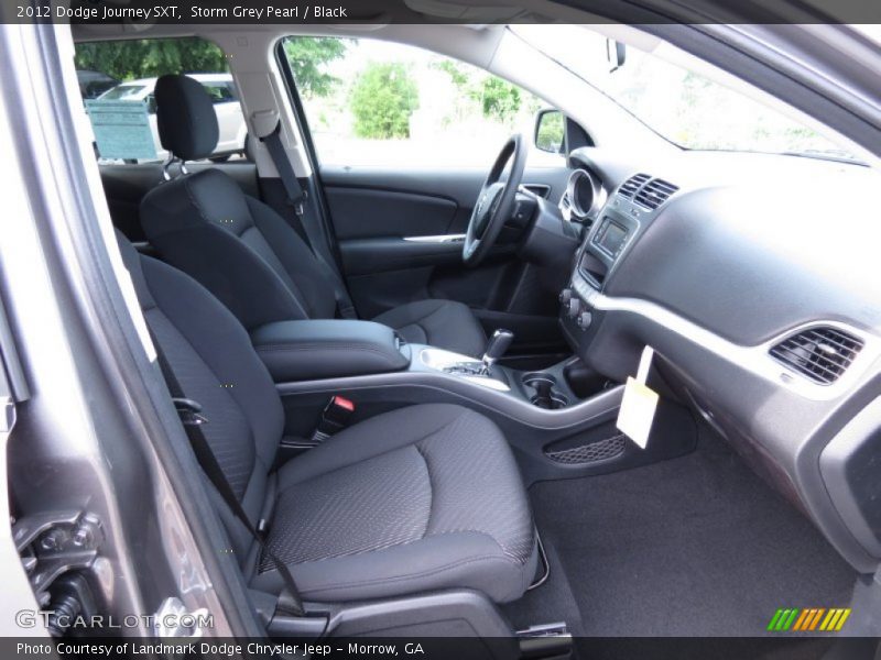 Storm Grey Pearl / Black 2012 Dodge Journey SXT