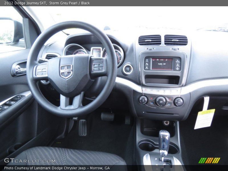 Storm Grey Pearl / Black 2012 Dodge Journey SXT