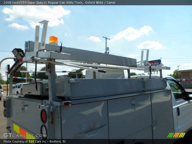 Oxford White / Camel 2008 Ford F350 Super Duty XL Regular Cab Utility Truck
