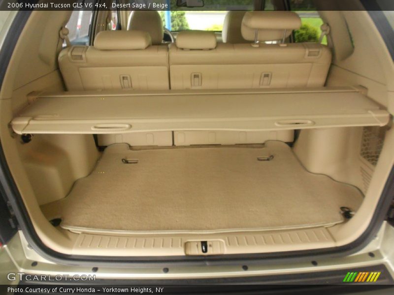 Desert Sage / Beige 2006 Hyundai Tucson GLS V6 4x4