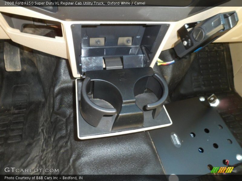 Oxford White / Camel 2008 Ford F350 Super Duty XL Regular Cab Utility Truck