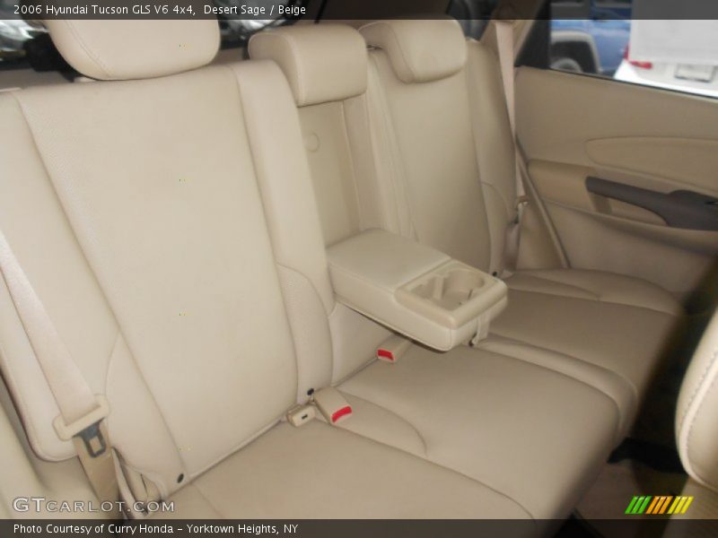 Desert Sage / Beige 2006 Hyundai Tucson GLS V6 4x4